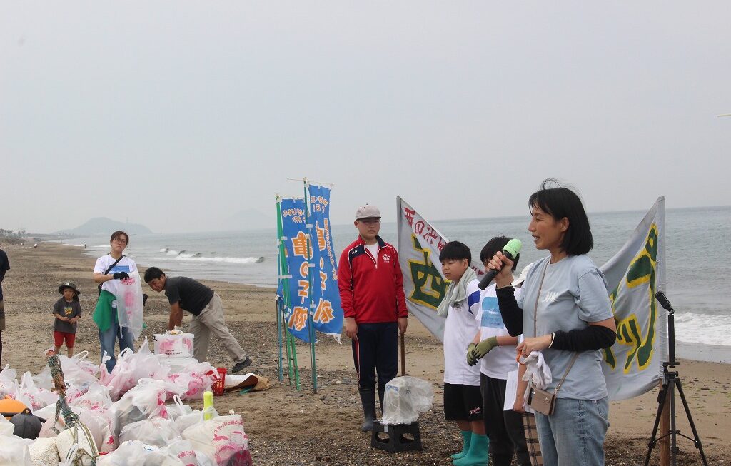 第361回西の浜クリーンアップ活動レポート｜蒲郡ビーチクリーンと中学生69名参加で280kg回収